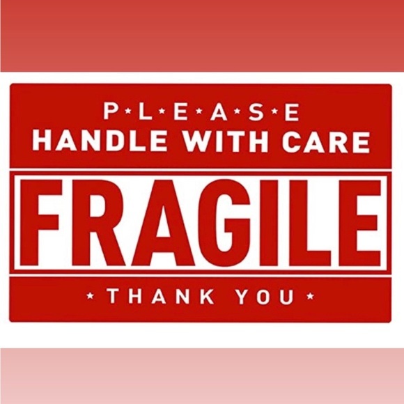 Office 12 Fragile Stickers Poshmark